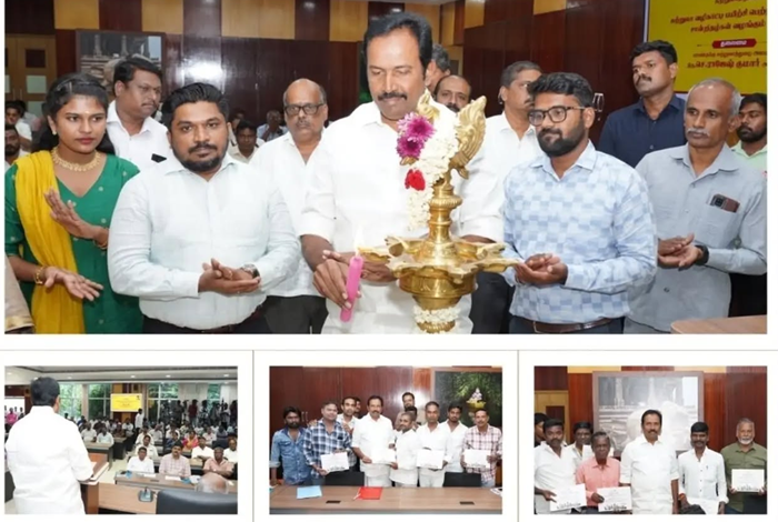 Tamil Nadu Tourism Minister distributes certificates to tourist guides